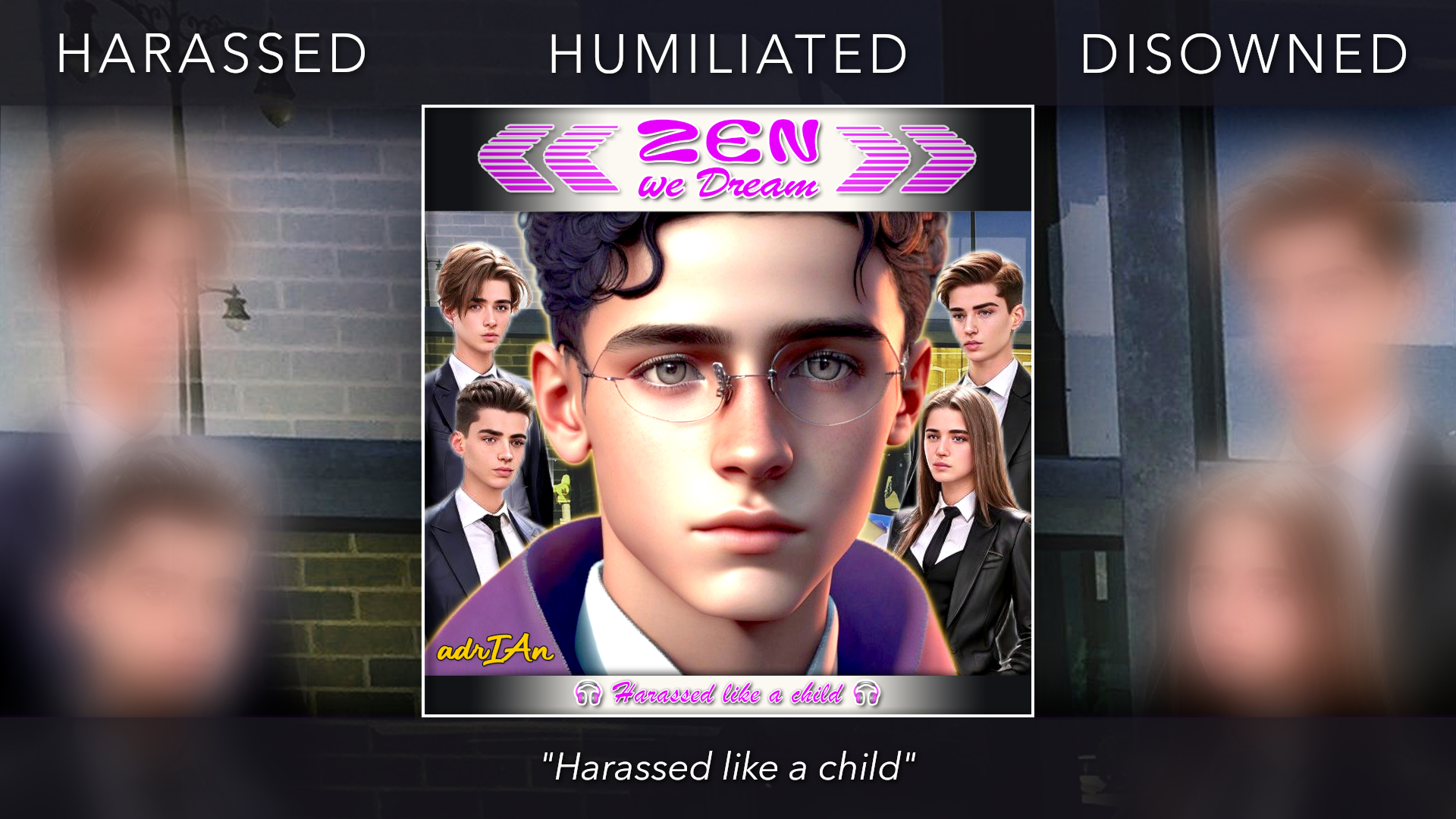 "Harassed like a child" YouTube click on the picture