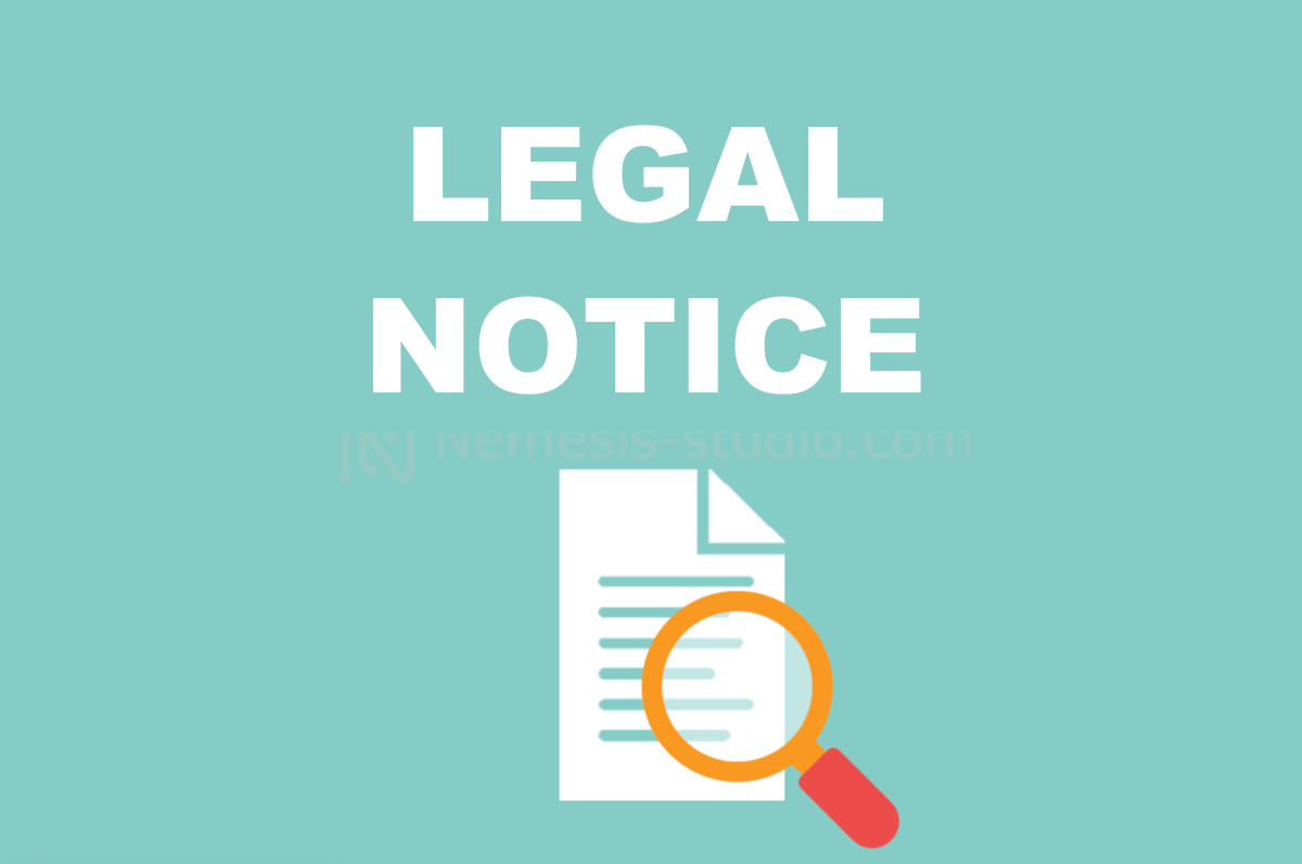 Legal notice